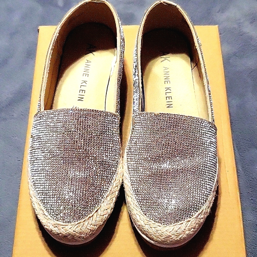 Anne Klein Rhinestone Espadrille